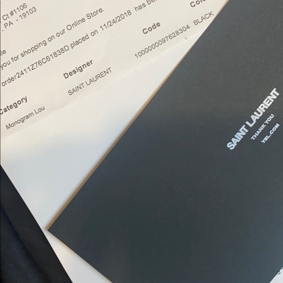 •SOLD•YSL Saint Laurent Lou Camera Crossbody Bag - Picture 11 of 12